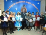 Владимир Агеев поздравил сотрудников Центральной городской библиотеки с наступающим Новым годом и Рождеством
