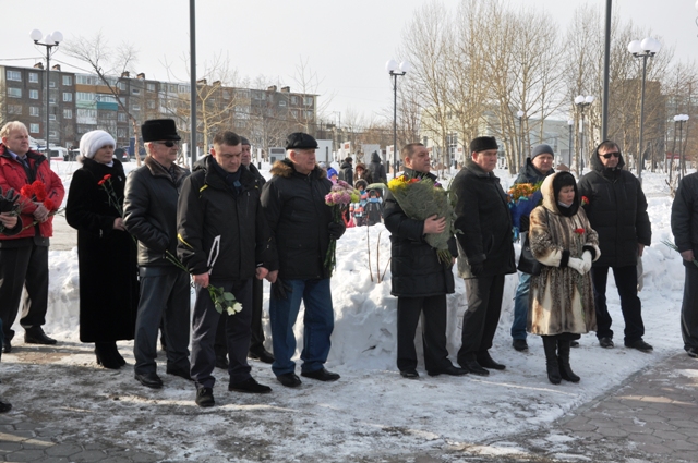 Городские депутаты приняли участие в мероприятиях, посвященных 27-летию вывода Советских войск из Афганистана
