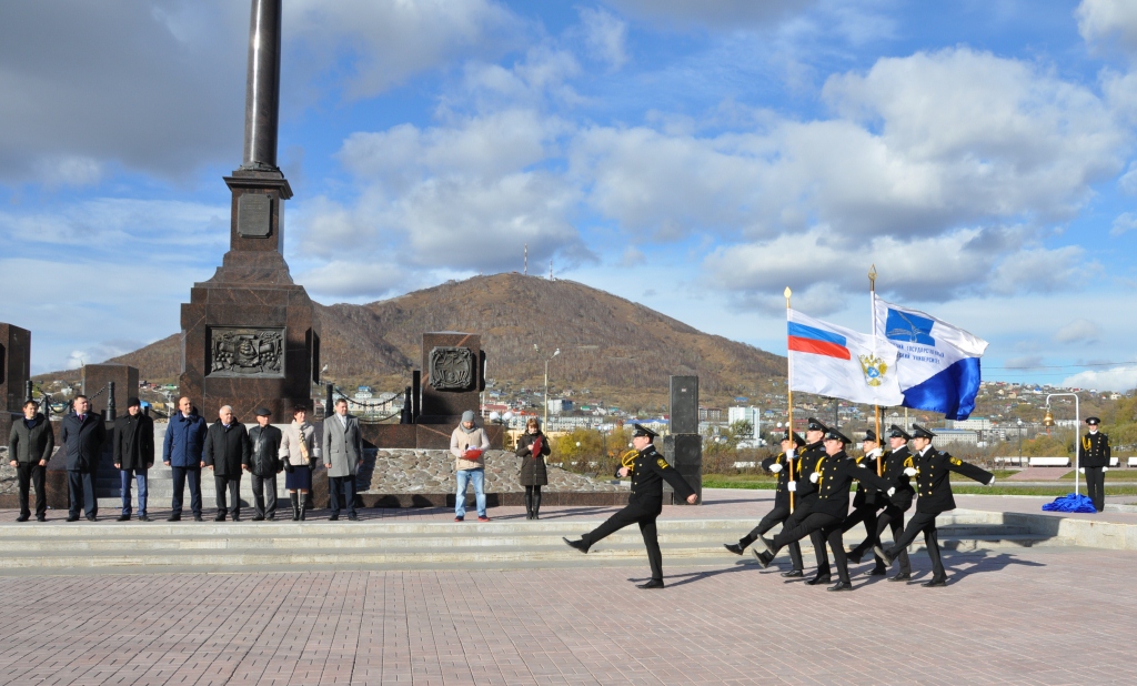  Церемония посвящения в курсанты первокурсников КамГТУ состоялась в Петропавловске