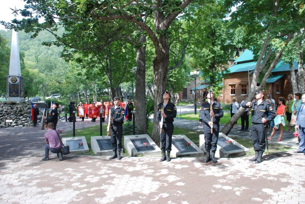 В Петропавловске почтили память воинов-участников Курильской десантной операции 1945 года