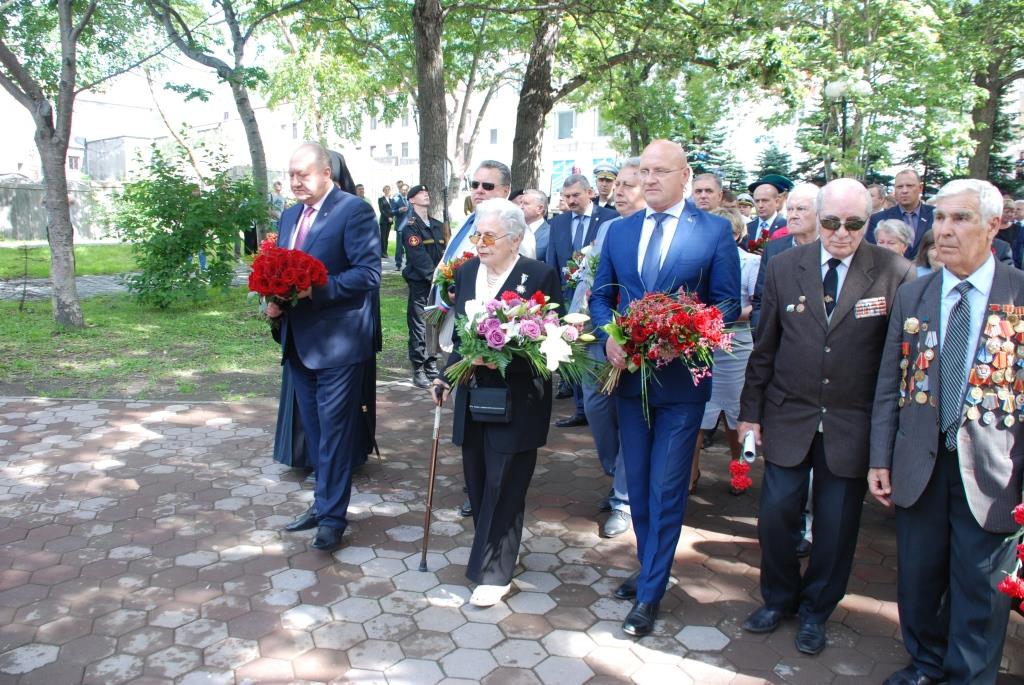 В Петропавловске почтили память воинов-участников Курильской десантной операции 1945 года