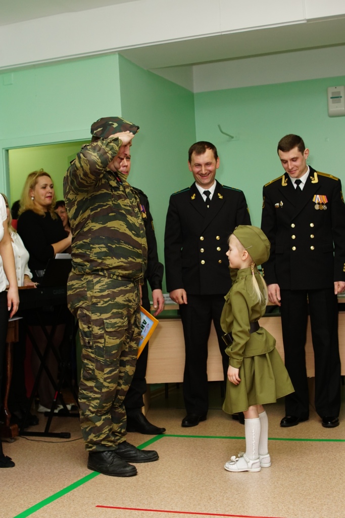 В Петропавловске при поддержке городских депутатов прошел смотр-конкурс cтроя и песни среди старших дошколят, посвященный Дню защитника Отечества