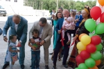 Глава городского округа Константин Слыщенко принял участие в торжественном вручении ключей жильцам новостроек по ул. 70-летия Победы