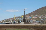 Продолжается благоустройство зеленой поляны в центре Петропавловска