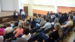 Депутаты поздравили родителей первоклассников средней школы № 40 с наступающим Днем знаний
