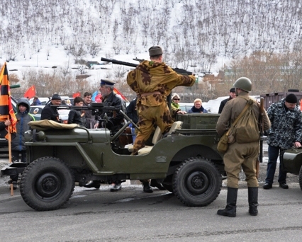 Автопробег «Спасибо деду за Победу!» состоялся на Камчатке
