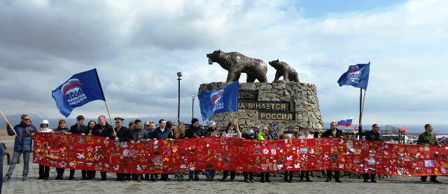 Автопробег «Спасибо деду за Победу!» состоялся на Камчатке